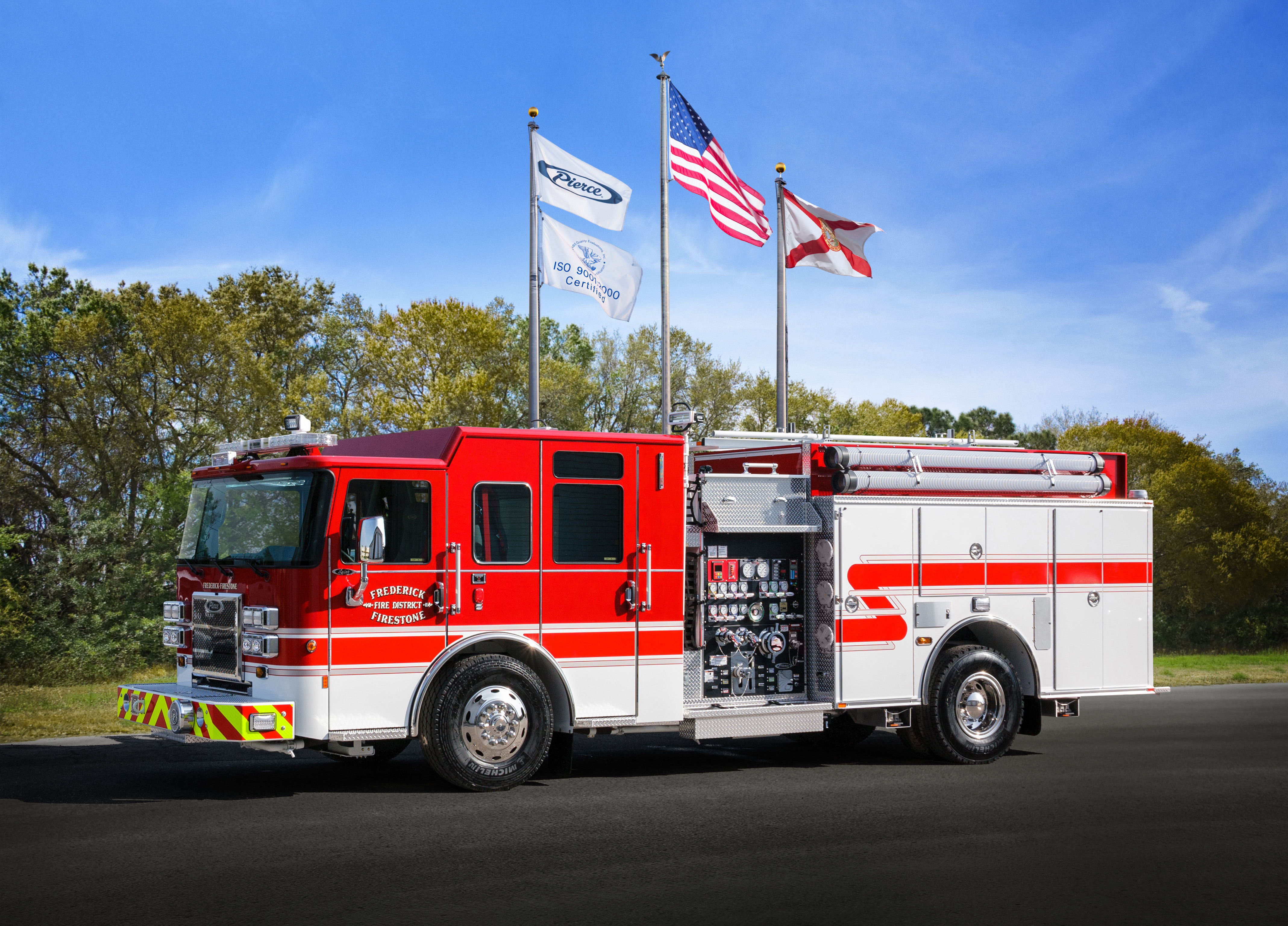 Frederick Firestone Fire District Pumper